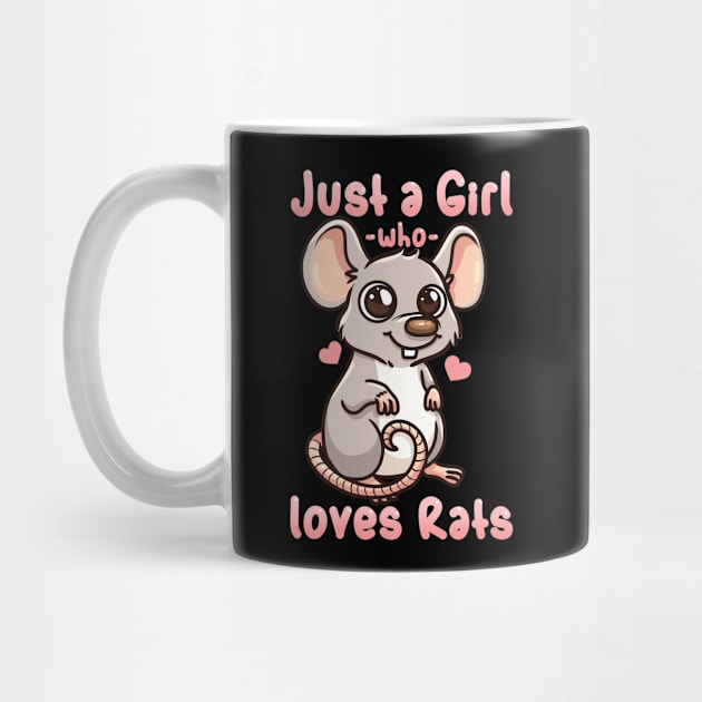 Rat Rat Lover Kawaii by CreativeGiftShop